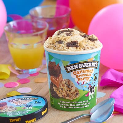 Pint of Caramel Brownie Party